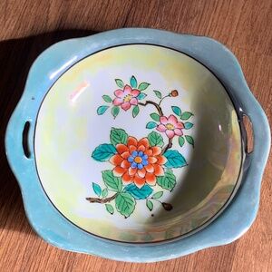 Painted Floral Dish (Japan)